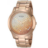 Buy Shop Guess Crush Rose Gold Dial Rose Gold Steel Strap Watch For Women - GW0020L3 USA Online