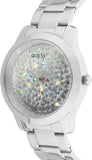 Buy Shop Guess Crush Silver Dial Silver Steel Strap Watch For Women - GW0020L1 USA Online