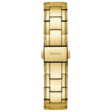 Buy Shop Guess Crystal Clear Analog Gold Dial Gold Steel Strap Watch for Women - GW0470L2 USA Online
