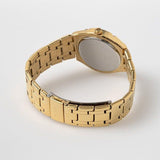 Buy Shop Guess Crystalline Diamonds Gold Dial Gold Steel Strap Watch for Women - GW0114L2 USA Online