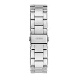 Buy Shop Guess Cubed Analog Silver Dial Silver Steel Strap Watch For Women - GW0606L1 USA Online