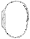 Buy Shop Guess Cubed Analog Silver Dial Silver Steel Strap Watch For Women - GW0606L1 USA Online