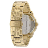 Buy Shop Guess Dazzler Diamonds Silver Dial Gold Steel Strap Watch for Women - W0335L2 USA Online