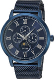Buy Shop Guess Delancey Analog Blue Dial Blue Mesh Bracelet Watch for Men - W0871G3 USA Online