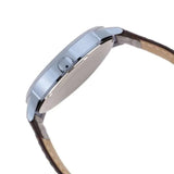 Buy Shop Guess Delancy Analog Brown Dial Brown Leather Strap Watch For Men - W0870G3 USA Online