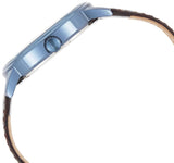 Buy Shop Guess Delancy Analog Brown Dial Brown Leather Strap Watch For Men - W0870G3 USA Online