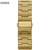 Buy Shop Guess Delancy Black Dial Gold Mesh Bracelet Watch for Men - W0871G2 USA Online