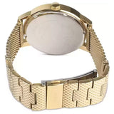 Buy Shop Guess Delancy Black Dial Gold Mesh Bracelet Watch for Men - W0871G2 USA Online