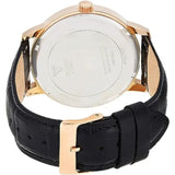 Buy Shop Guess Delancy Quartz Silver Dial Black Leather Strap Watch For Men - W0870G2 USA Online