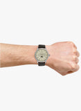 Buy Shop Guess Delancy Quartz White Dial Brown Leather Strap Watch For Men - W0870G1 USA Online
