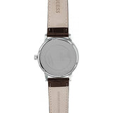 Buy Shop Guess Delancy Quartz White Dial Brown Leather Strap Watch For Men - W0870G1 USA Online