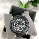 Buy Shop Guess Delta Black Dial Black Silicone Strap Watch for Men - GW0051G1 USA Online
