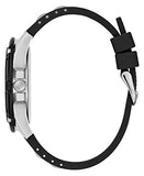 Buy Shop Guess Delta Black Dial Black Silicone Strap Watch for Men - GW0051G1 USA Online