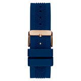 Buy Shop Guess Delta Blue Dial Blue Silicone Strap Watch for Men - GW0051G3 USA Online