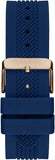 Buy Shop Guess Delta Blue Dial Blue Silicone Strap Watch for Men - GW0051G3 USA Online