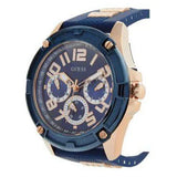 Buy Shop Guess Delta Blue Dial Blue Silicone Strap Watch for Men - GW0051G3 USA Online