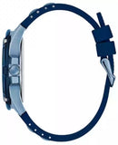 Buy Shop Guess Delta Blue Dial Blue Silicone Strap Watch for Men - GW0051G4 USA Online