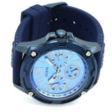 Buy Shop Guess Delta Blue Dial Blue Silicone Strap Watch for Men - GW0051G4 USA Online