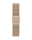 Buy Shop Guess Dream Crystals Rose Gold Dial Rose Gold Mesh Bracelet Watch For Women - GW0550L3 USA Online