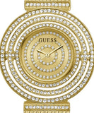 Buy Shop Guess Dream Quartz Gold Dial Gold Mesh Strap Watch For Women - GW0550L2 USA Online