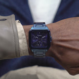 Buy Shop Guess Dress Multifunction Blue Dial Blue Steel Strap Watch for Men - GW0631G3 USA Online