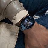 Buy Shop Guess Dress Multifunction Blue Dial Blue Steel Strap Watch for Men - GW0631G3 USA Online