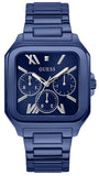 Buy Shop Guess Dress Multifunction Blue Dial Blue Steel Strap Watch for Men - GW0631G3 USA Online