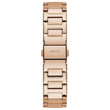 Buy Shop Guess Duchees Quartz Rose Gold Dial Rose Gold Steel Strap Watch For Women - GW0558L3 USA Online