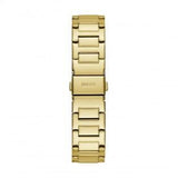 Buy Shop Guess Duchess Quartz Gold Dial Gold Steel Strap Watch For Women - GW0558L2 USA Online