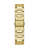 Buy Shop Guess Duchess Quartz Gold Dial Gold Steel Strap Watch For Women - GW0558L2 USA Online