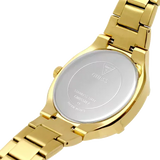 Buy Shop Guess Duchess Quartz Gold Dial Gold Steel Strap Watch For Women - GW0558L2 USA Online