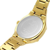 Buy Shop Guess Duchess Quartz Gold Dial Gold Steel Strap Watch For Women - GW0558L2 USA Online