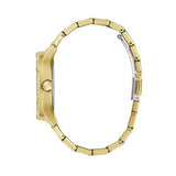 Buy Shop Guess Duchess Quartz Gold Dial Gold Steel Strap Watch For Women - GW0558L2 USA Online
