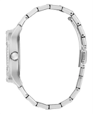 Buy Shop Guess Duchess Quartz Silver Dial Silver Steel Strap Watch For Women - GW0558L1 USA Online