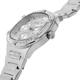 Buy Shop Guess Duchess Quartz Silver Dial Silver Steel Strap Watch For Women - GW0558L1 USA Online