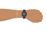 Buy Shop Guess Duke Glitz Crystals Black Dial Black Steel Strap Watch For Men - GW0576G3 USA Online