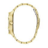 Buy Shop Guess Duke Glitz Crystals Gold Dial Gold Steel Strap Watch For Men - GW0576G2 USA Online