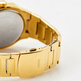 Buy Shop Guess Duke Glitz Crystals Gold Dial Gold Steel Strap Watch For Men - GW0576G2 USA Online