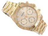 Buy Shop Guess Eclipse Gold Dial Gold Steel Strap Watch for Women - GW0314L2 USA Online