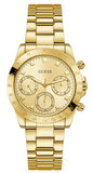 Buy Shop Guess Eclipse Gold Dial Gold Steel Strap Watch for Women - GW0314L2 USA Online