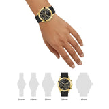 Buy Shop Guess Eclipse Multi Function Black Dial Black Rubber Strap Watch for Women - GW0315L1 USA Online