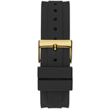 Buy Shop Guess Eclipse Multi Function Black Dial Black Rubber Strap Watch for Women - GW0315L1 USA Online