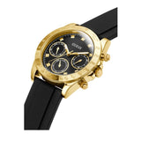 Buy Shop Guess Eclipse Multi Function Black Dial Black Rubber Strap Watch for Women - GW0315L1 USA Online