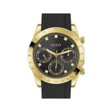Buy Shop Guess Eclipse Multi Function Black Dial Black Rubber Strap Watch for Women - GW0315L1 USA Online