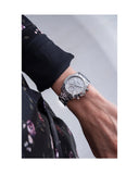 Buy Shop Guess Eclipse Multi Function Silver Dial Silver Steel Strap Watch for Women - GW0314L1 USA Online