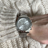 Buy Shop Guess Eclipse Multi Function Silver Dial Silver Steel Strap Watch for Women - GW0314L1 USA Online