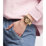 Buy Shop Guess Eclipse Multifunction Gold Dial Gold Steel Strap Watch for Women - GW0433L1 USA Online