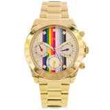 Buy Shop Guess Eclipse Multifunction Gold Dial Gold Steel Strap Watch for Women - GW0433L1 USA Online