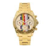 Buy Shop Guess Eclipse Multifunction Gold Dial Gold Steel Strap Watch for Women - GW0433L1 USA Online
