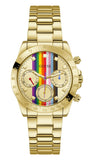 Buy Shop Guess Eclipse Multifunction Gold Dial Gold Steel Strap Watch for Women - GW0433L1 USA Online